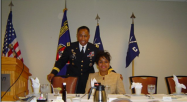 Keynote Speaker LTG Dennis Via and wife Linda